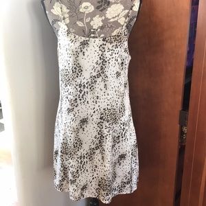 Alice + Olivia Russell Slip Dress Size M, Safari
